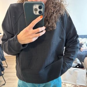 Nike over sweatshirt